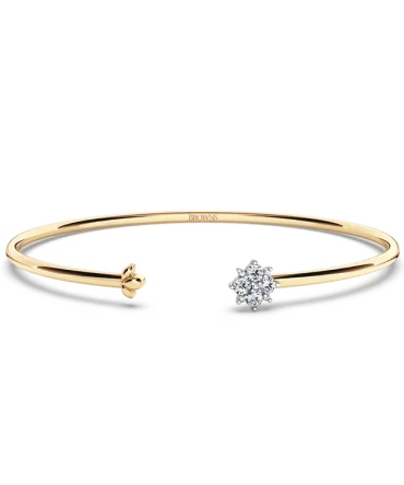 Blossom Diamond Bangle