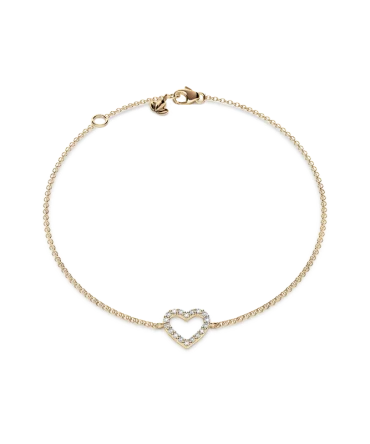 Heart Diamond Bracelet