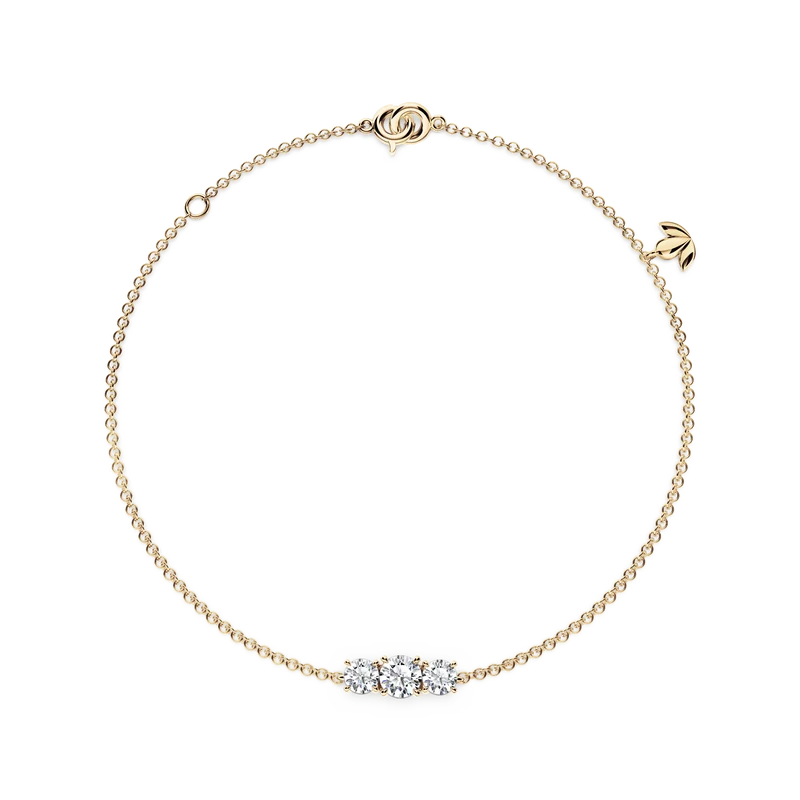 Trilogy Diamond Bracelet