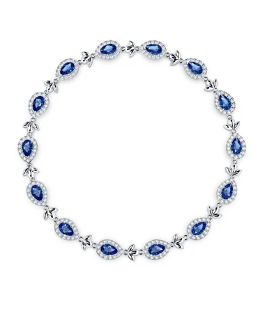 Sapphire Garland Bracelet