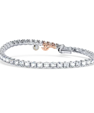 Browns Diamond Tennis Bracelet - Large