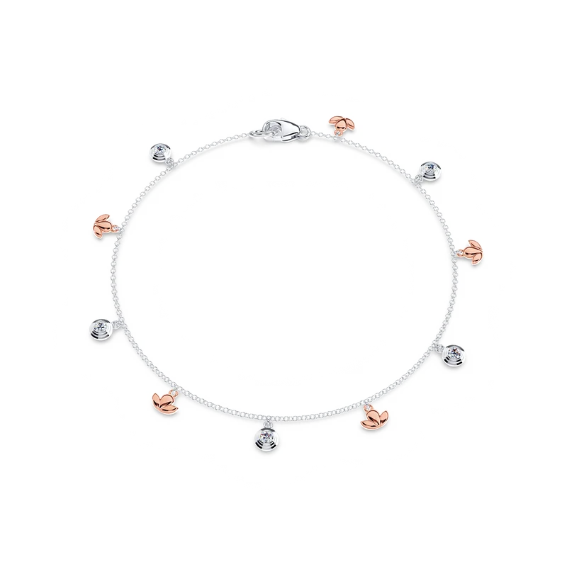 Dancing Angel Diamond Multi-Station Bracelet