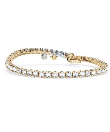Browns Diamond Tennis Bracelet - Large