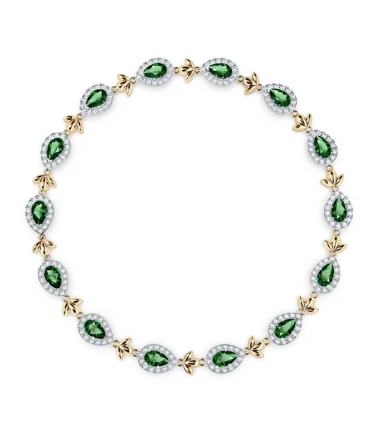 Emerald Garland Bracelet