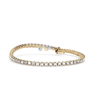 Browns Diamond Tennis Bracelet - Medium