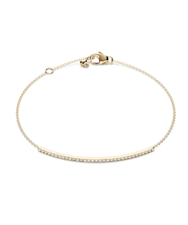 Diamond Bar Bracelet