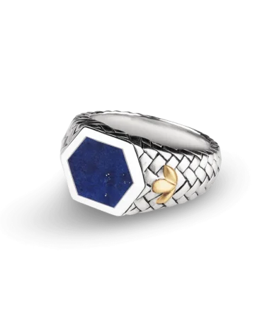 Tapestry Blue Lapis Lazuli Ring