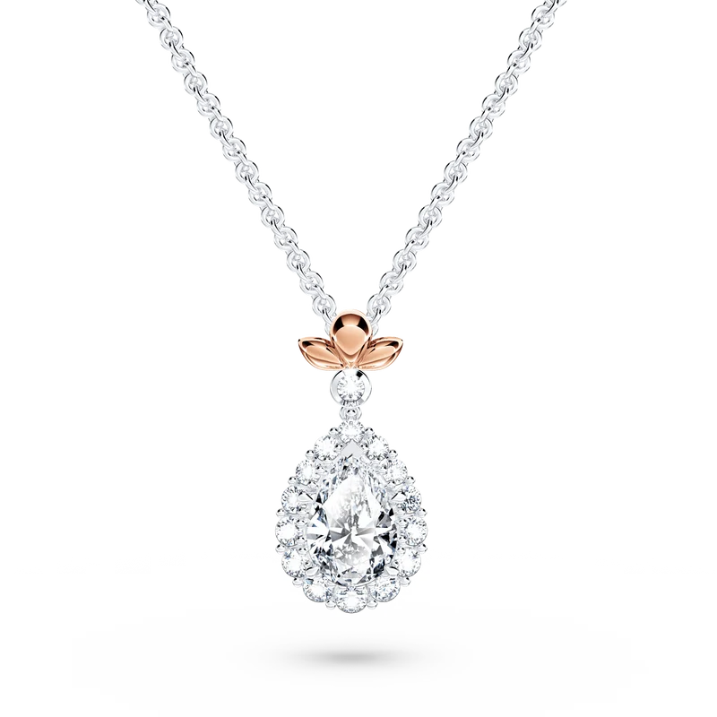 Original Angel Halo Diamond Necklace - Medium