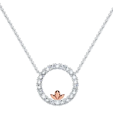 Circle Of Life Diamond Necklace - Large
