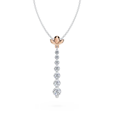 Journey Diamond Drop Necklace - Medium