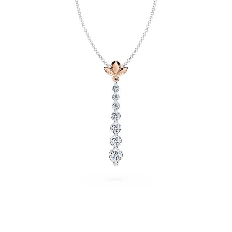 Journey Diamond Drop Necklace - Medium