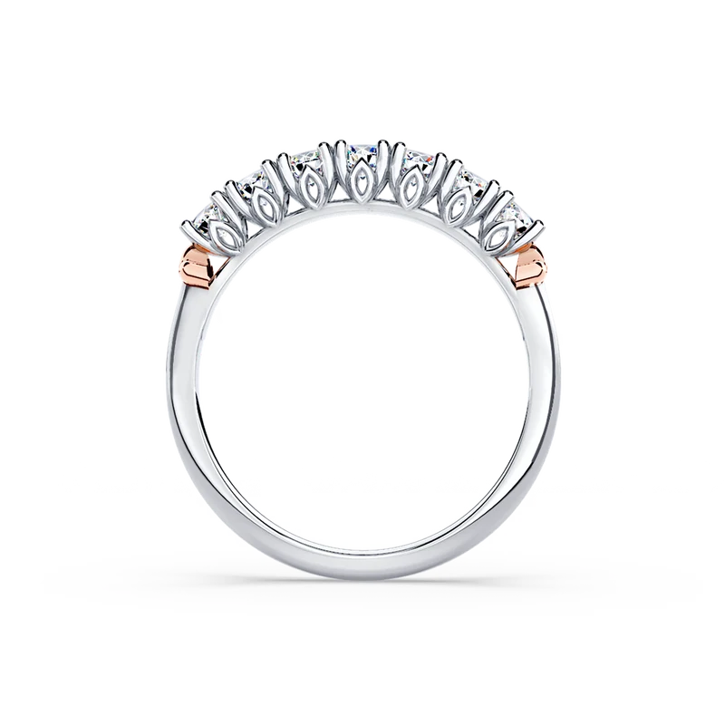Protea 7-Stone Diamond Whispering Angel Eternity Ring - Image 2