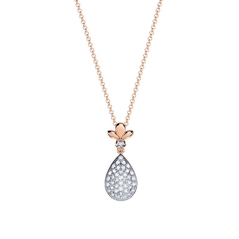 Original Angel Diamond Pavé Necklace