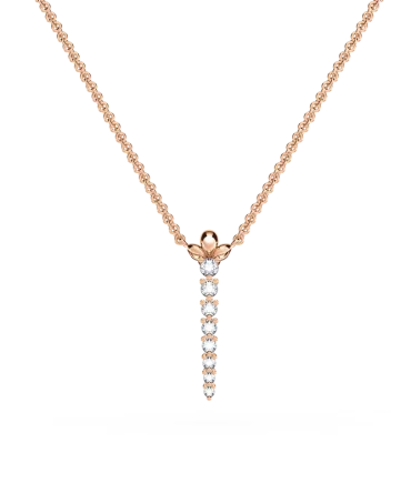 Journey Diamond Drop Necklace - Small