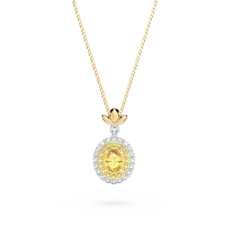 Original Angel Yellow Diamond Necklace