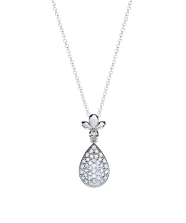 Original Angel Diamond Pavé Necklace