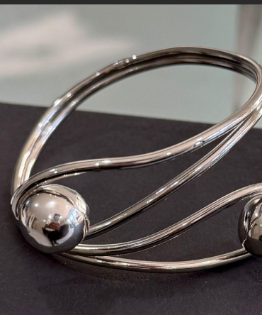 Silver Dada Earrings